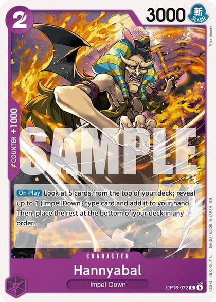 Hannyabal, The Time of Battle OP16-072