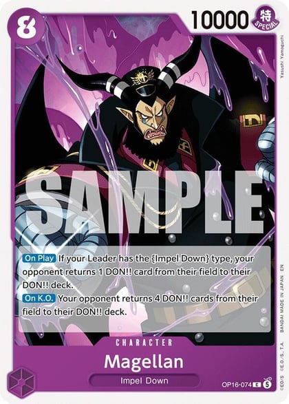 Magellan, The Time of Battle OP16-074