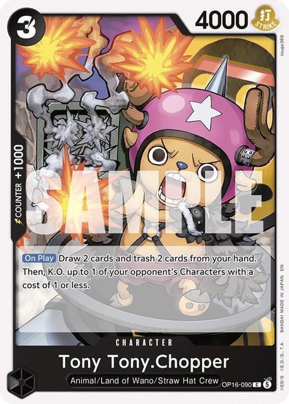 Tony Tony.Chopper, The Time of Battle OP16-090