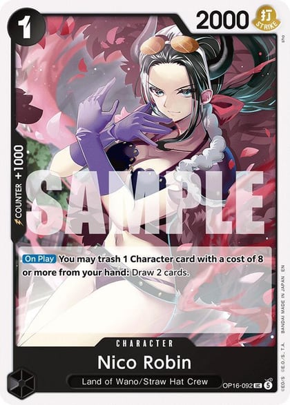Nico Robin, The Time of Battle OP16-092