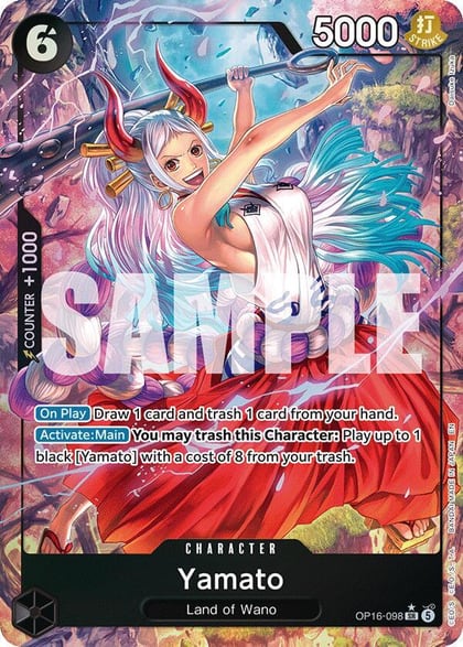 Yamato (098) (Alternate Art), The Time of Battle OP16-098