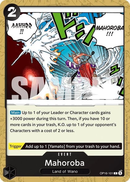 Mahoroba, The Time of Battle OP16-101