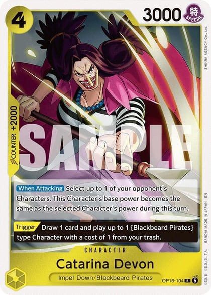 Catarina Devon, The Time of Battle OP16-104