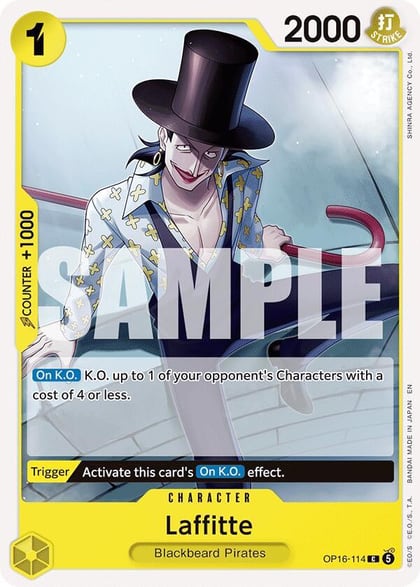 Laffitte, The Time of Battle OP16-114