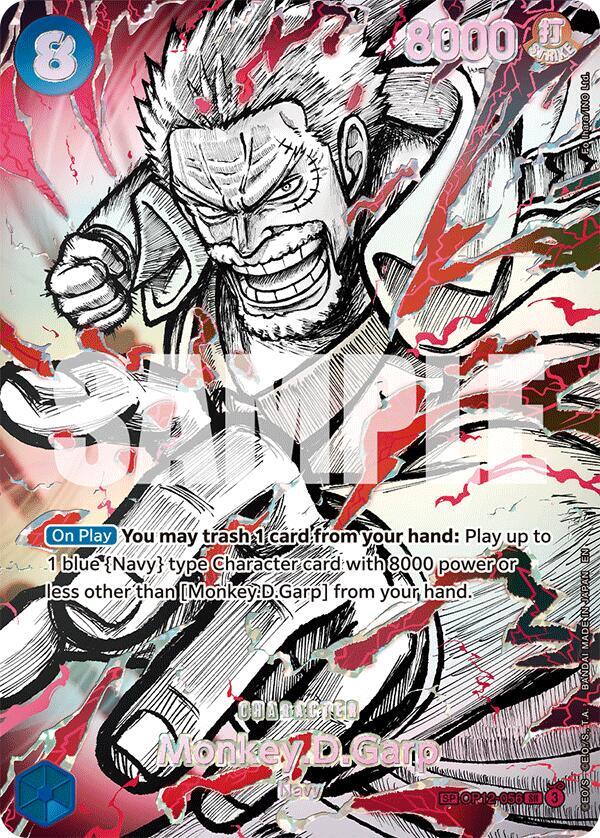Monkey.D.Garp (OP12-056) (SP), The World's Strongest Warriors OP12-056
