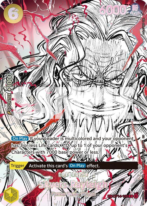 Silvers Rayleigh (OP14-108) (SP), The World's Strongest Warriors OP14-108