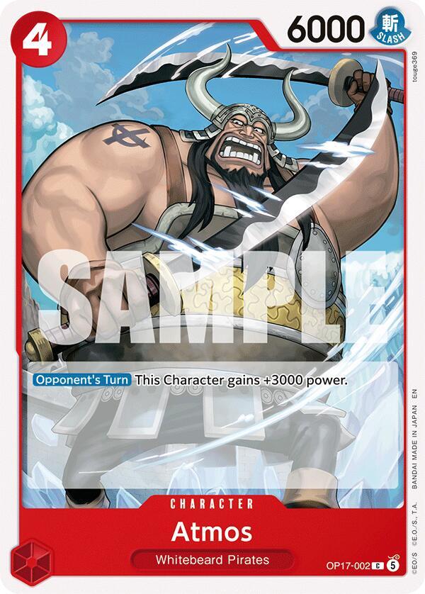 Atmos, The World's Strongest Warriors OP17-002