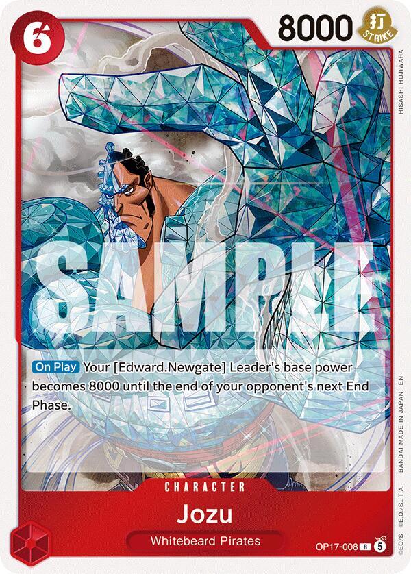Jozu, The World's Strongest Warriors OP17-008