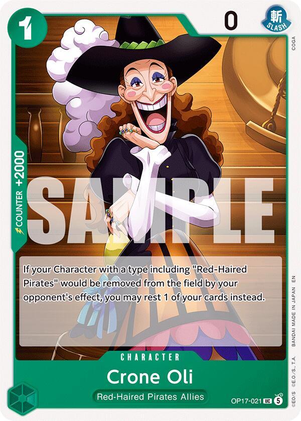 Crone Oil, The World's Strongest Warriors OP17-021