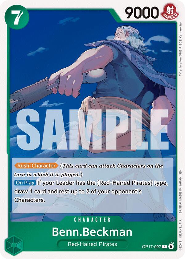 Benn.Beckman, The World's Strongest Warriors OP17-027