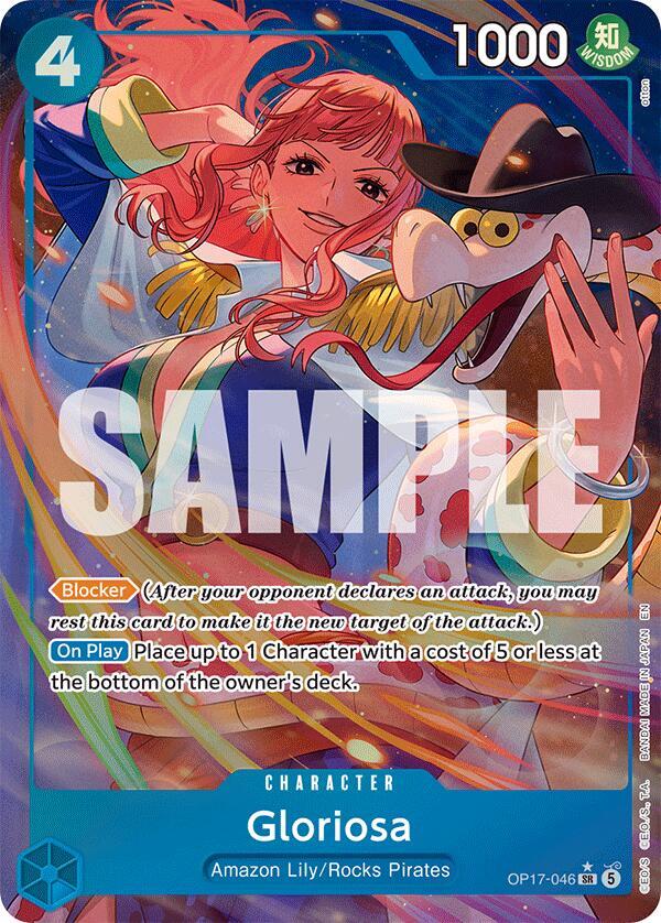 Gloriosa (Alternate Art), The World's Strongest Warriors OP17-046