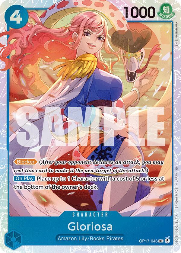 Gloriosa, The World's Strongest Warriors OP17-046