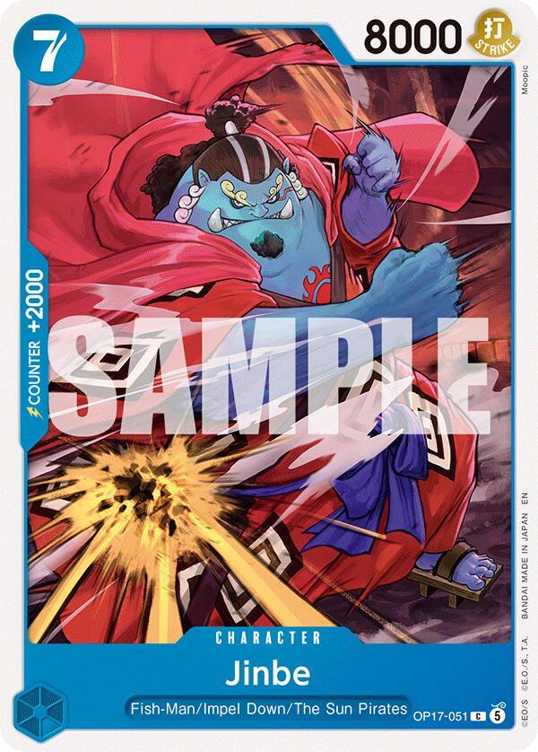 Jinbe (051), The World's Strongest Warriors OP17-051