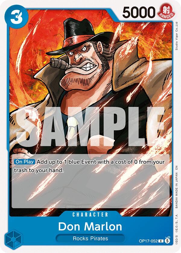 Don Marlon, The World's Strongest Warriors OP17-052