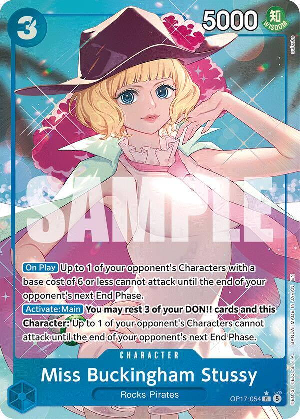 Miss Buckingham Stussy (Alternate Art), The World's Strongest Warriors OP17-054