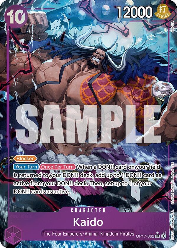 Kaido (062) (Alternate Art), The World's Strongest Warriors OP17-062