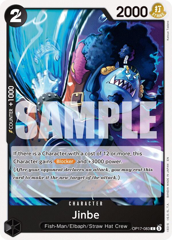 Jinbe (083), The World's Strongest Warriors OP17-083