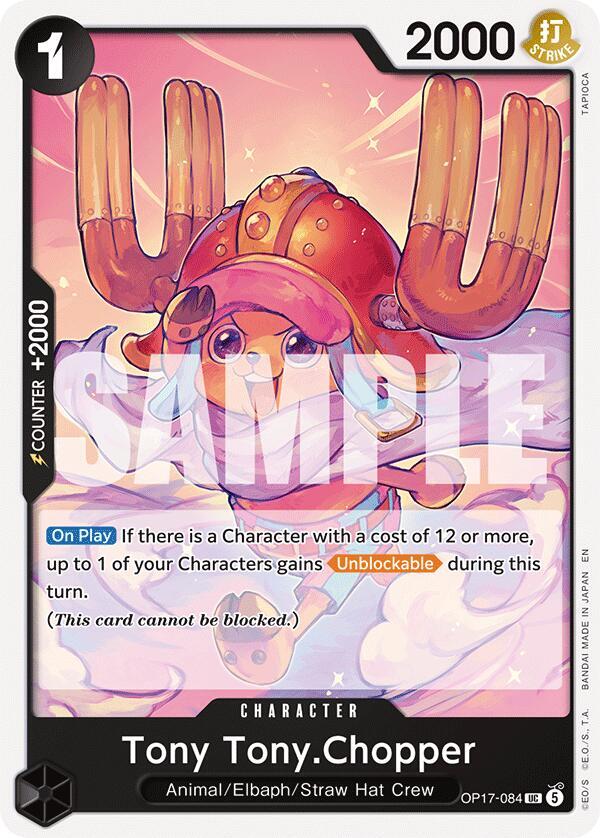 Tony Tony.Chopper, The World's Strongest Warriors OP17-084