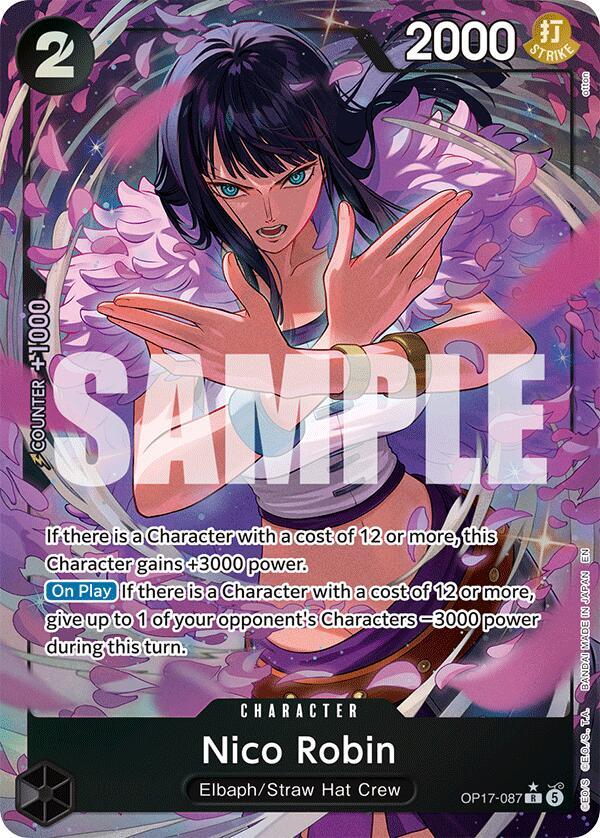 Nico Robin (Alternate Art), The World's Strongest Warriors OP17-087