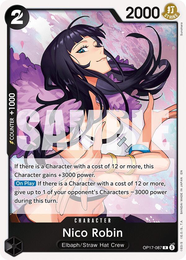 Nico Robin, The World's Strongest Warriors OP17-087