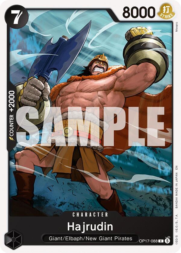 Hajrudin, The World's Strongest Warriors OP17-088