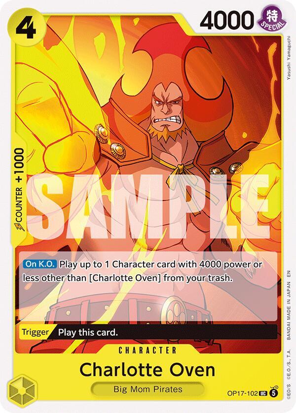 Charlotte Oven, The World's Strongest Warriors OP17-102