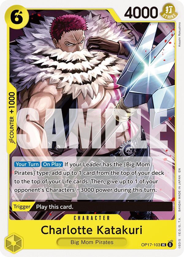 Charlotte Katakuri, The World's Strongest Warriors OP17-103