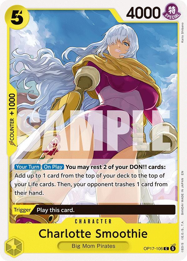 Charlotte Smoothie, The World's Strongest Warriors OP17-106
