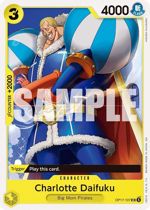 Charlotte Daifuku, The World's Strongest Warriors OP17-107