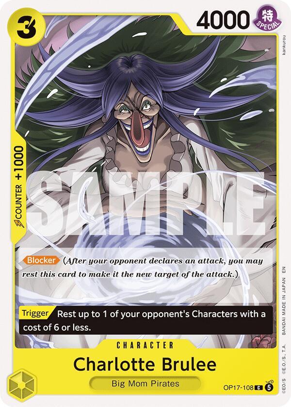 Charlotte Brulee, The World's Strongest Warriors OP17-108