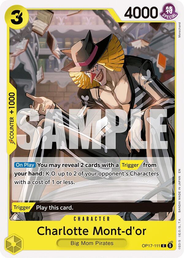 Charlotte Mont-d'or, The World's Strongest Warriors OP17-111