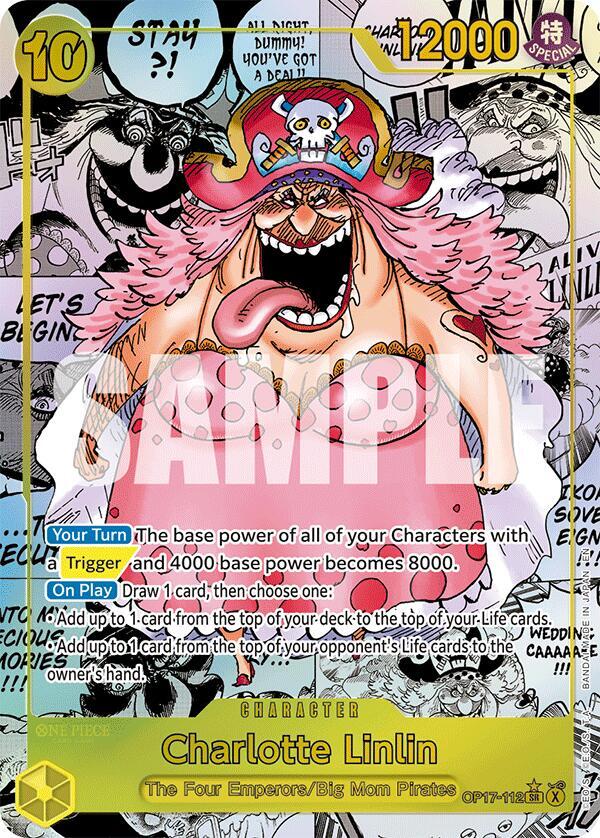 Charlotte Linlin (112) (Manga), The World's Strongest Warriors OP17-112