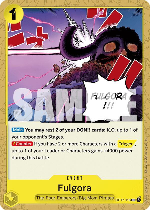 Fulgora, The World's Strongest Warriors OP17-116