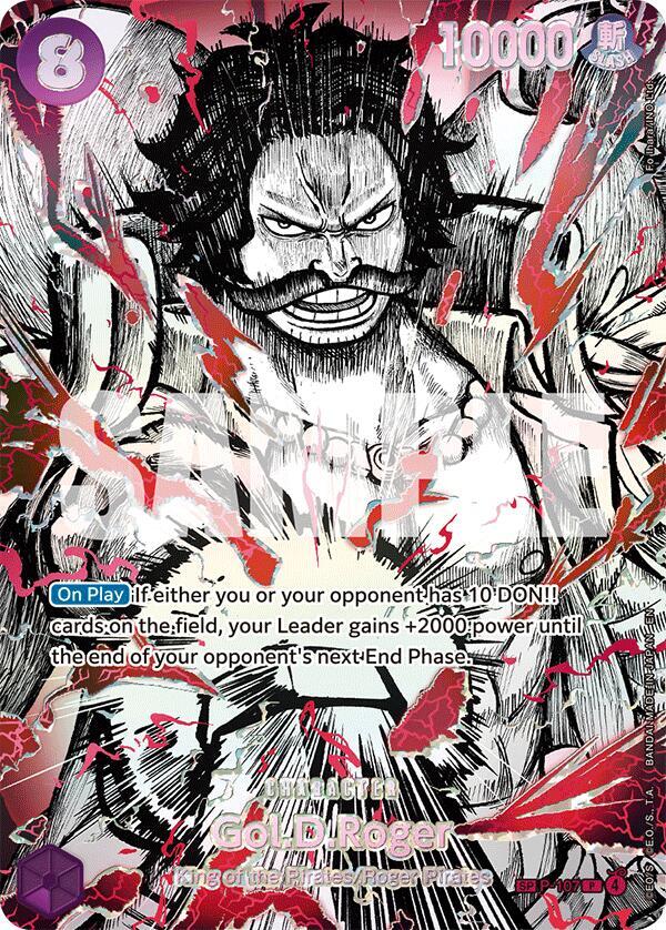 Gol.D.Roger (P-107) (SP), The World's Strongest Warriors P-107
