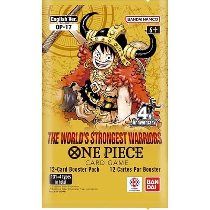 The World's Strongest Warriors Booster Pack, The World's Strongest Warriors P704756