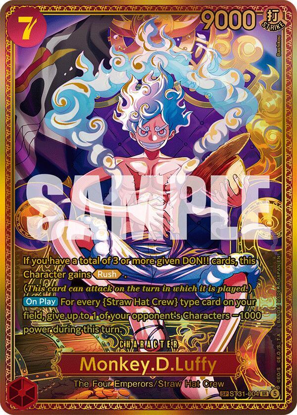 Monkey.D.Luffy (ST31-004) (SP), The World's Strongest Warriors ST31-004