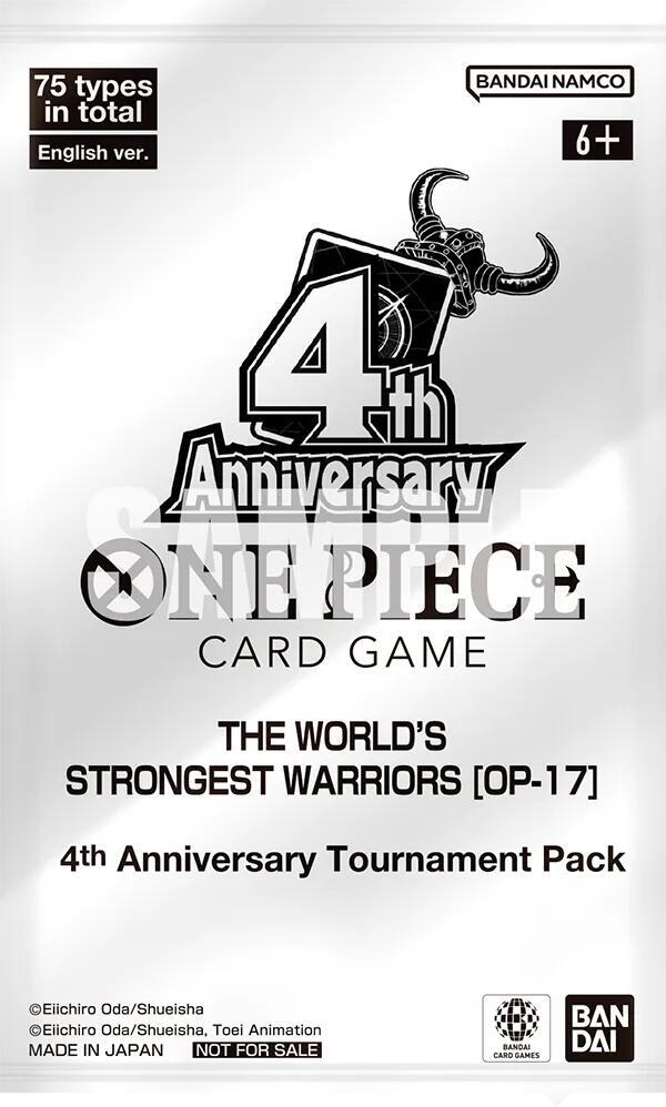 The World's Strongest Warriors - 4th Anniversary Tournament Pack, The World's Strongest Warriors Release Event Cards P712741