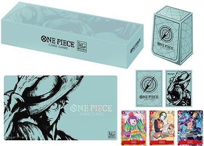 One Piece Card Game: Japanese 1st Anniversary Set (Sealed Promotional Bundle), One Piece Collection Sets P536154
