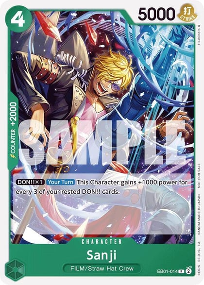 Sanji (Tournament Pack 2025 Vol. 1), One Piece Promotion Cards EB01-014