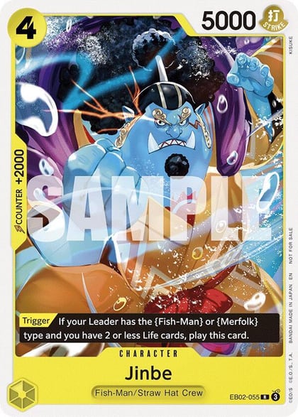 Jinbe (Tournament Pack 2025 Vol. 3), One Piece Promotion Cards EB02-055