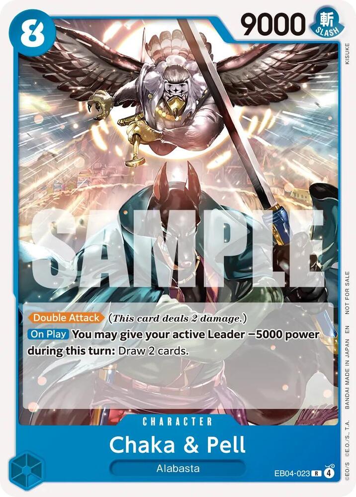 Chaka & Pell (Tournament Pack 2026 Vol. 3), One Piece Promotion Cards EB04-023