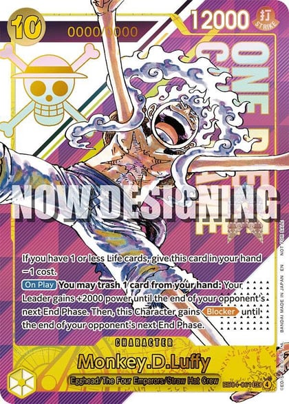 Monkey.D.Luffy - EB04-061 [Serial Number], One Piece Promotion Cards EB04-061
