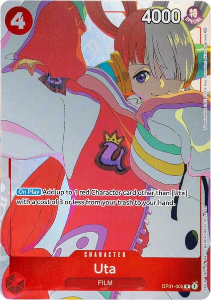 Uta (Gift Collection 2023), One Piece Promotion Cards OP01-005