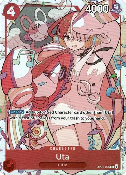 Uta - OP01-005 (Premium Card Collection -Uta-), One Piece Promotion Cards OP01-005