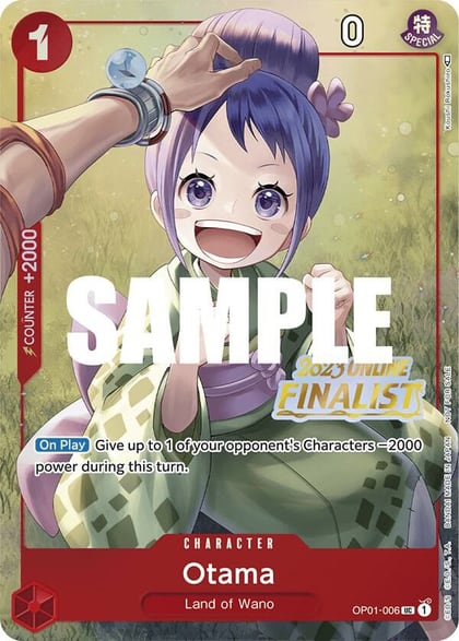 Otama (Online Regional 2023) [Finalist], One Piece Promotion Cards OP01-006