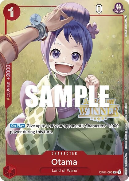 Otama (Online Regional 2023) [Winner], One Piece Promotion Cards OP01-006
