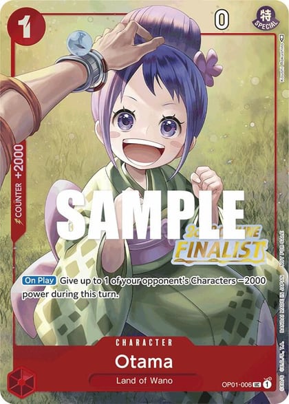 Otama (Offline Regional 2023) [Finalist], One Piece Promotion Cards OP01-006