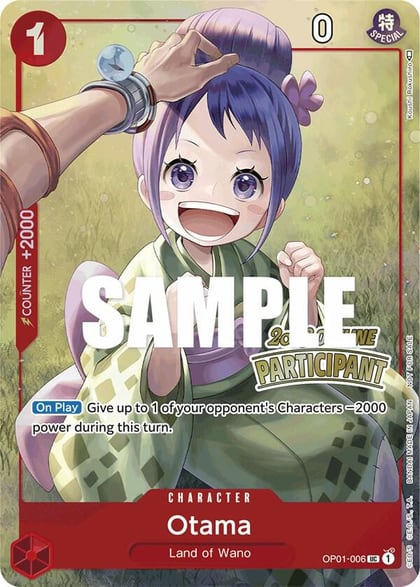 Otama (Offline Regional 2023) [Participant], One Piece Promotion Cards OP01-006