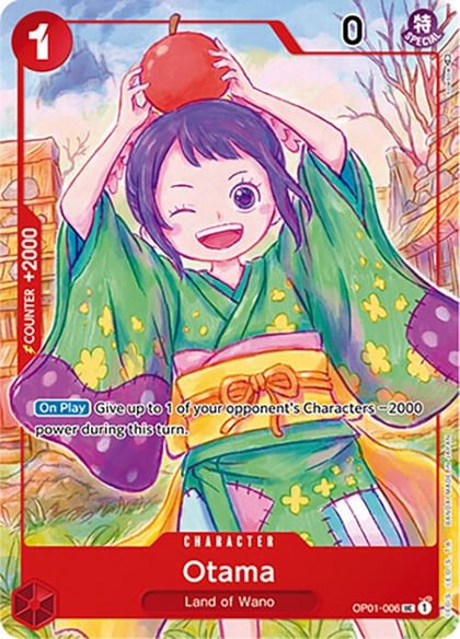Otama (Japanese 1st Anniversary Set), One Piece Promotion Cards OP01-006