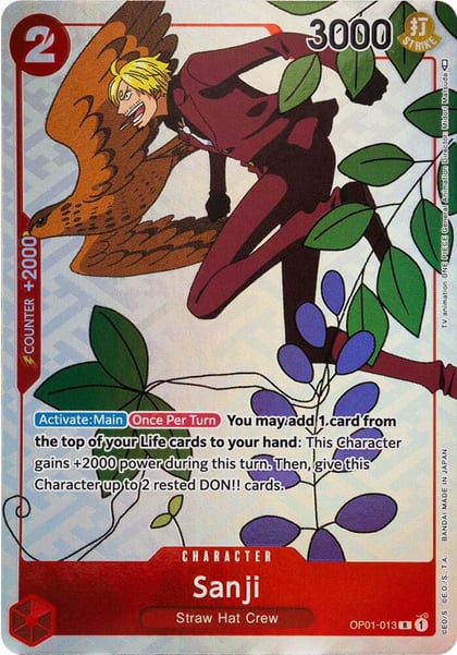 Sanji (Gift Collection 2023), One Piece Promotion Cards OP01-013